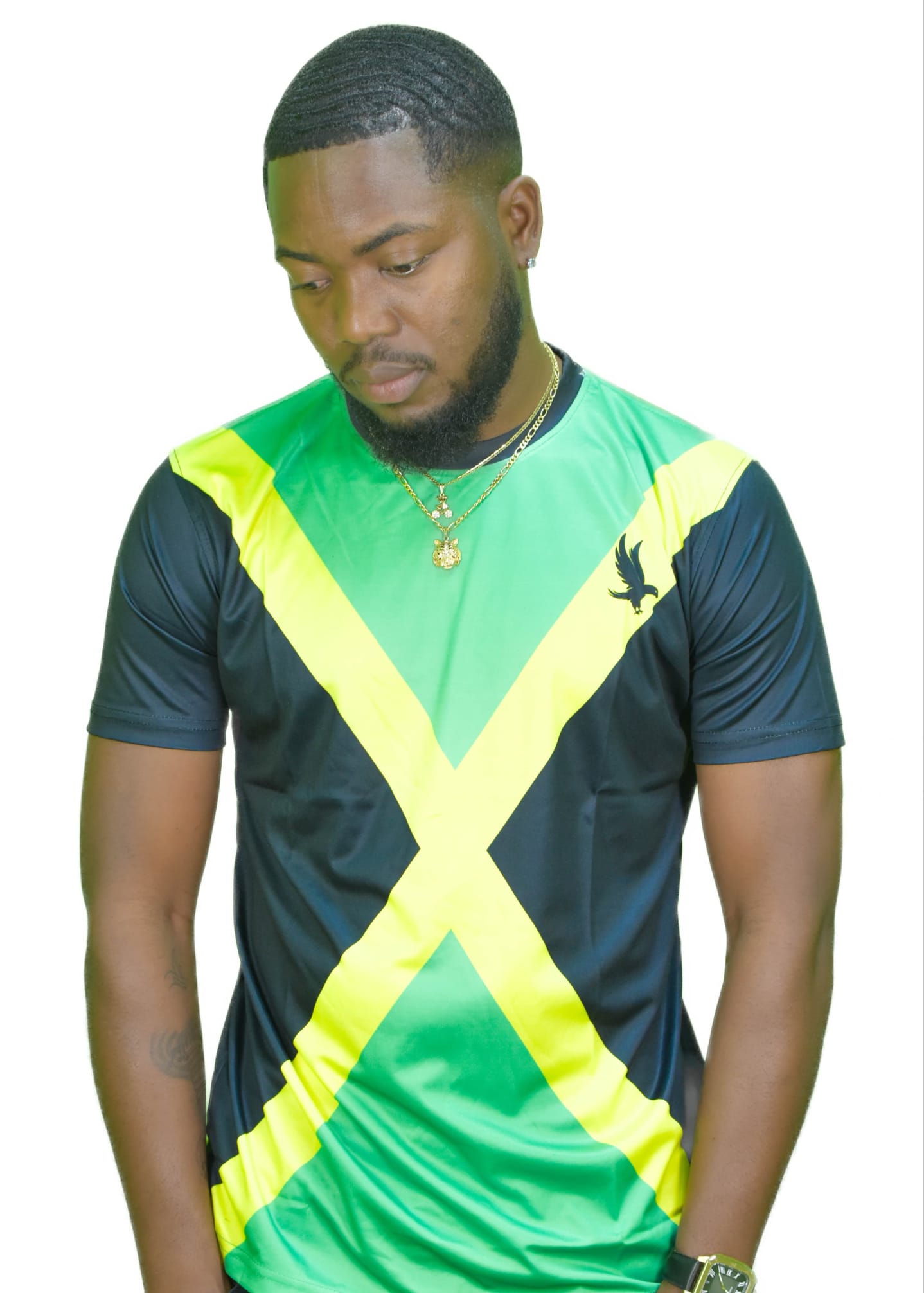WISE UP JAMAICA FLAG TS